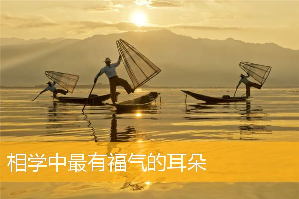 相学中最有福气的耳朵